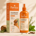 TickShield Flea & Tick Spray bottle and box — studio shot